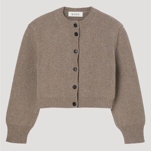 Rohe Statement Shoulder Cardigan